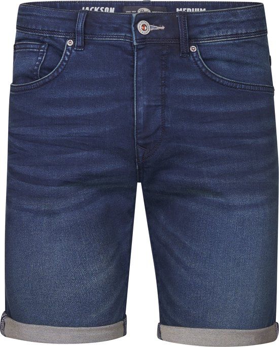 Petrol Industries Heren Denim Short - Slim Fit - Blauw - Maat S