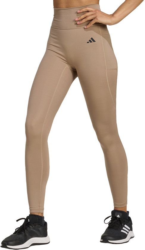 adidas Performance Optimé Essentials 7/8 Legging - Women - Brown - XS