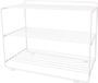 MAZE Schoenenrek Downtown 50 x 38 cm Acier Blanc