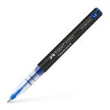 Faber-Castell 348351 Stickpen Rollerball Pen, Blue Ink, 1.5mm Bold Line, Blue