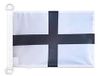 AZ FLAG Bootvlag Bretagne Kroaz Du 45x30 cm Mesh Polyester Plastic Ringen