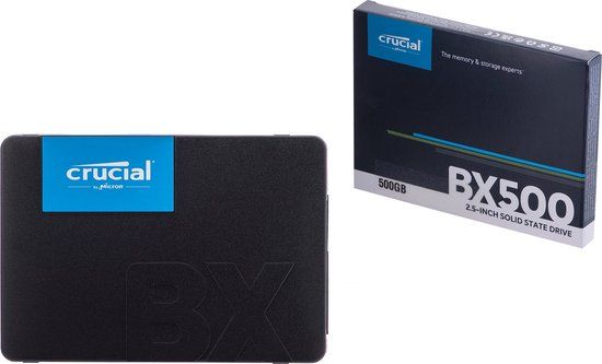 Crucial BX500 500GB 2.5" SATA III SSD