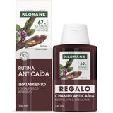 Klorane Routine Anti-Chute Sérum Fortifiant Intensif 100ml + Shampooing à la Quinine 100ml
