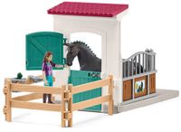 Schleich Paardenbox speelgoedset met Lisa en Storm - Horse Club