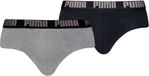Puma Basic Brief Hommes Sous-vêtements Hommes Sous-vêtements, lot de 2