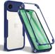 Techsuit Hoesje geschikt voor Apple iPhone Air - ColorVerse 360 Case met Screenprotector - Blauw