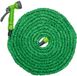 Kinzo Flexibele Tuinslang 20M - Incl. Opzetstuk - Sproeikop met 7 Spraystanden - Kunststof - Groen/Grijs