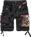 Brandit Iron Maiden Savage The Number of The Beast Cargo Shorts - Zwart - 5XL