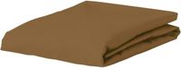 Essenza The Perfect Organic Jersey Hoeslaken Cafe Noir - 90-100 x 200-220 cm