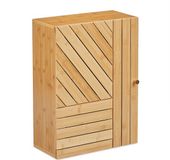Merkloos Relaxdays Hangkast Badkamer Bamboe