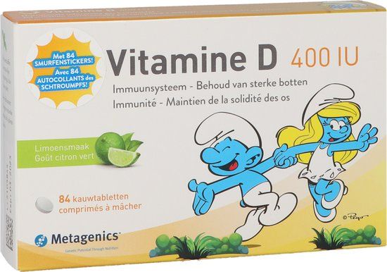 Metagenics Vitamine D3 400iu 84 tabletten