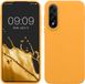kwmobile telefoonhoesje geschikt voor OnePlus Nord 5 - Hoesje met siliconen coating - Smartphone case in fruitig oranje