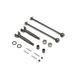 TEAM LOSI RACING Staal CVA aandrijfas set SR differentiaal: 22 5.0 SR