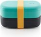 Sans marque Conteneur hermétique pour le transport et le stockage de nourriture, polypropylène, turquoise, 1 l