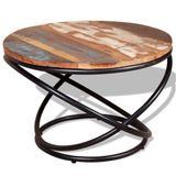 VidaXL Salontafel 60x60x40 cm massief gerecycled hout