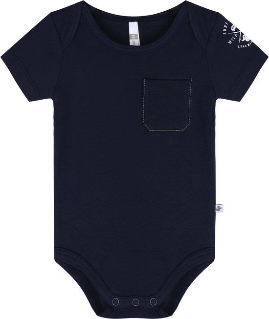 Ducky Beau Baby Romper - Navy - Size 68