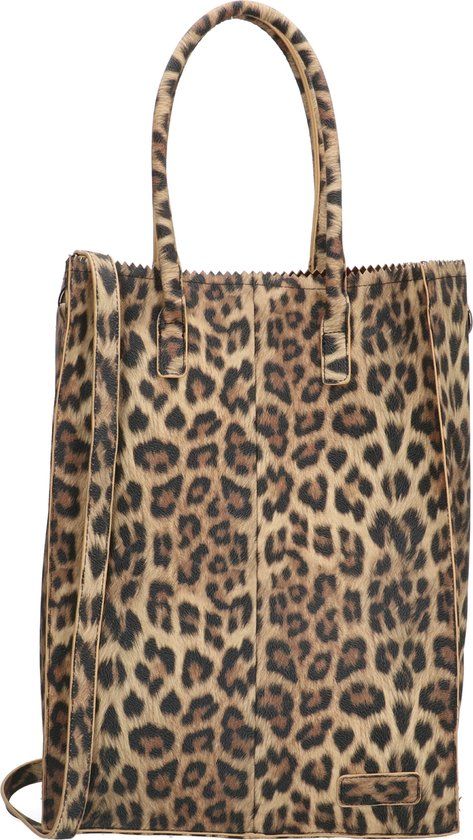 Zebra Trends Shopper Rosa XL 15 inch - Luipaard - Imitatieleer - Vrouwen