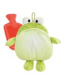NICI Warmwaterkruik kikker Frowin, 300 ml, 34 cm, groen