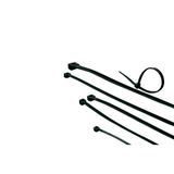 ACT Tie wraps | kabelbinders zwart, lengte 450 mm, breedte 8 mm