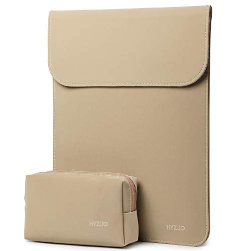 HYZUO Laptophoes, 13 inch, laptophoes, compatibel met 2019 2018, nieuwe MacBook Air 13 A1932/MacBook Pro 13 2016-2019/12,9 nieuwe iPad Pro 2018/Dell XPS 13/Surface Pro 7 6 5 4 met kleine draagtas