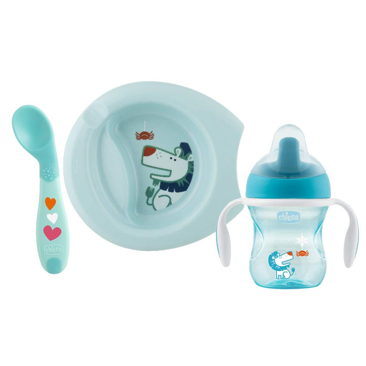 Chicco Let's Get Started 6m+ Blue Set 3 Pieces 2019