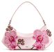 Icecat Sac bandoulière à motif floral - Rose clair