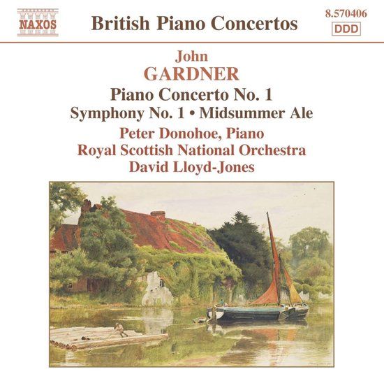 Donohoe/Royal Naxos Gardner: Piano Concerto No.1 | Symphony No.1 | Midsummer Ale (CD)