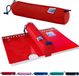 Icecat Sac pour enfant avec élastique, rouge, environ 22 cm
