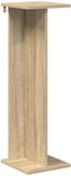vidaXL Plantenstand Sonoma Eiken 25 x 25,5 x 80,5 cm Bewerkt hout