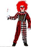 Widmann Costume de clown d'horreur monstre - Enfants - Taille 140 - Halloween