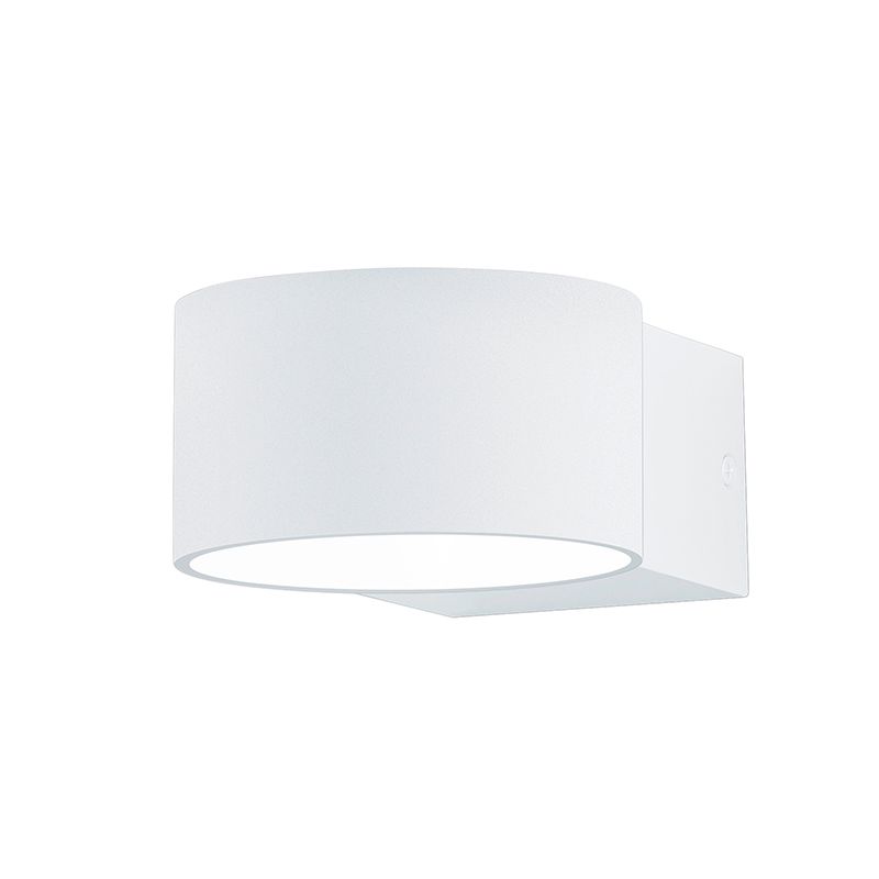 TRIO LEUCHTEN Lacapo - Ronde Wandlamp - Wit - LED
