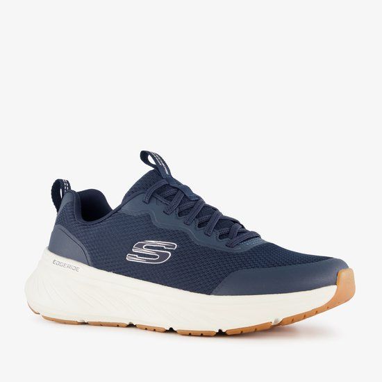 Skechers Edgeride heren sneakers blauw maat 43 - Memory Foam