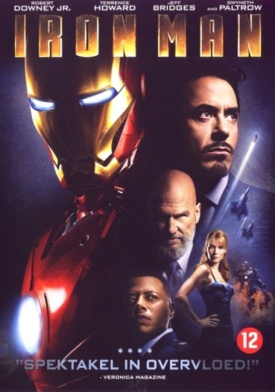 Iron Man (DVD) - Actie - Engels gesproken - Nederlands ondertiteld