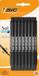 BIC Soft Feel Clic - Balpen - Comfortabele Grip - Pennen - Zwarte Inkt - Pen - 15 Stuks