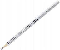 Faber-Castell Grip 2001 potlood H, grijs, driehoekig, 1 stuk