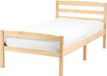 Beliani ECHALLON - Bed - Lichtbruin - 80 x 200 cm - Dennenhout