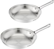 Tefal Duetto On B866S234 Pannenset - 2-delig - 24/28 cm - Roestvrij staal