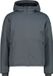 CMP Waterdichte jas met capuchon met rits - Heren - XXL - Grijs - Polyester - Winddicht - Gevoerd - Getapete naden - Zakken met ritssluiting - Herfst/Winter 2025