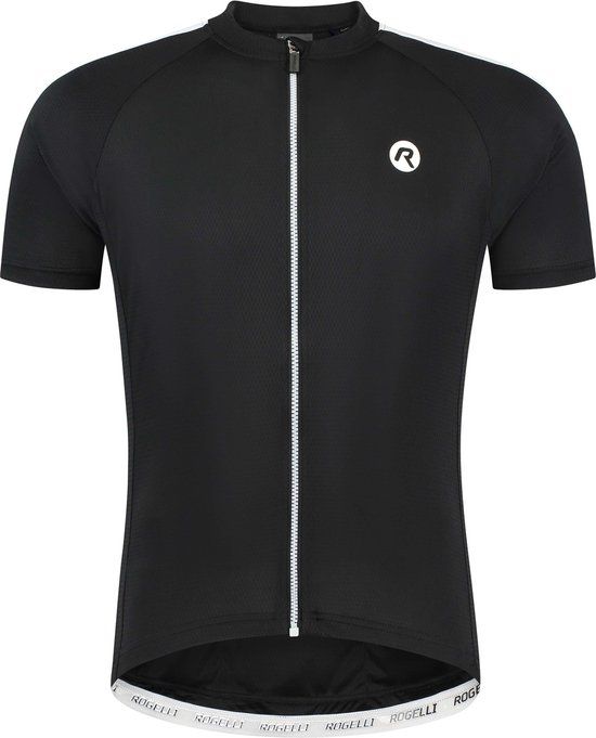 Rogelli Explore Fietsshirt Heren - Korte Mouwen - Zwart - Maat S