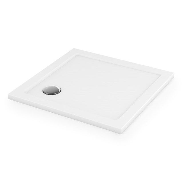 Maxaro Douchebak 80x80cm Vierkant SMC Hoogglans Wit