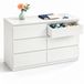 Merkloos Relaxdays Ladekast - 100x69x30 cm - wit