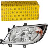 HELLA 1EH 247 005-011 Halogeen Koplamp - voor o.a. Mercedes-Benz Sprinter 3-T Chassis (903) - SAE - voor rechtsrijdend verkeer - links