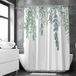 Loti Living Douchegordijn Anti Schimmel – Hangplant - Inclusief ringen – Waterdicht - Polyester - Douchegordijn 180x200 cm