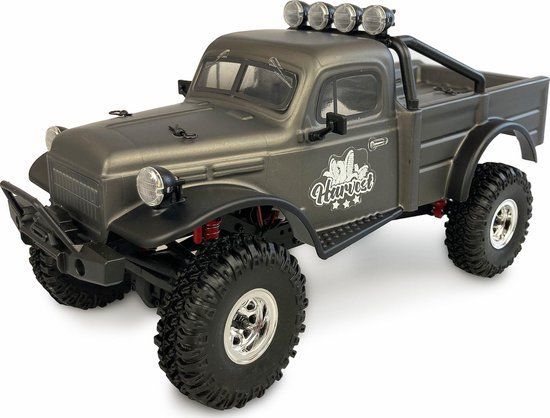 Amewi AMXRock AM18 Harvest 1:18 RC Scale Crawler RTR - Grijs