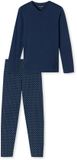 SCHIESSER Lange pyjama voor heren, nachtpak, Admiral_182199, 106