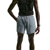 Nike Short Running Stride 2 EN 1 - Gris/Argenté, pointure X-Large