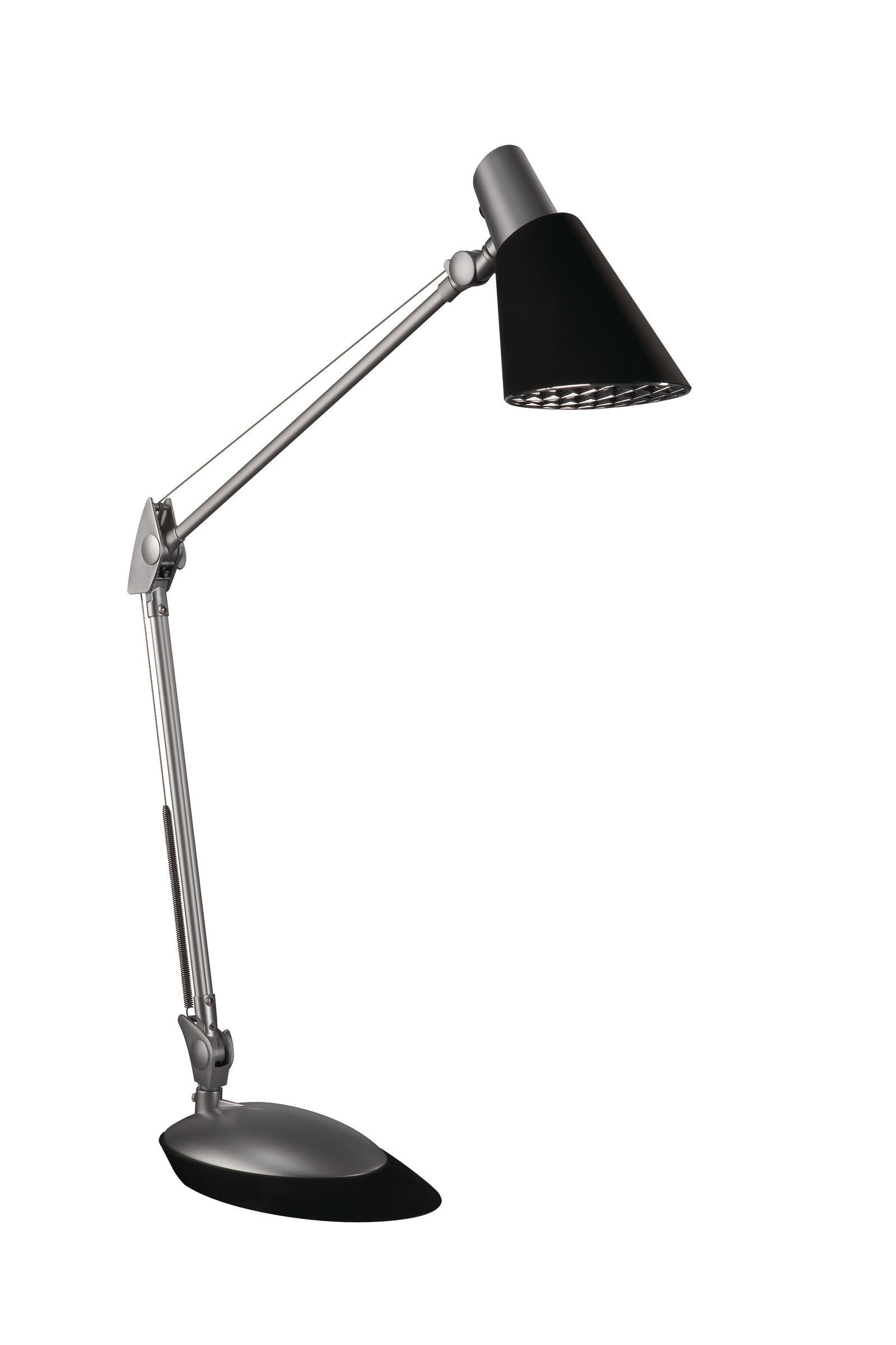 Philips Tafellamp - 673163010 - Zwart/Grijs - E27 - 2700K - 76cm