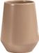 Spirella Joshua Cappuccino Tandenborstelhouder – Keramiek – Mat Goud – 9x9x11,5 cm