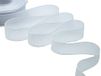 Furlanis - Voile lumineux, ruban décoratif italien pour emballages, cadeaux d'invités, paniers cadeaux - blanc optique, 40 mm x 20 m