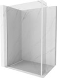 Mexen Kioto paroi de douche Walk-in 150 x 200 cm, transparent, blanc
